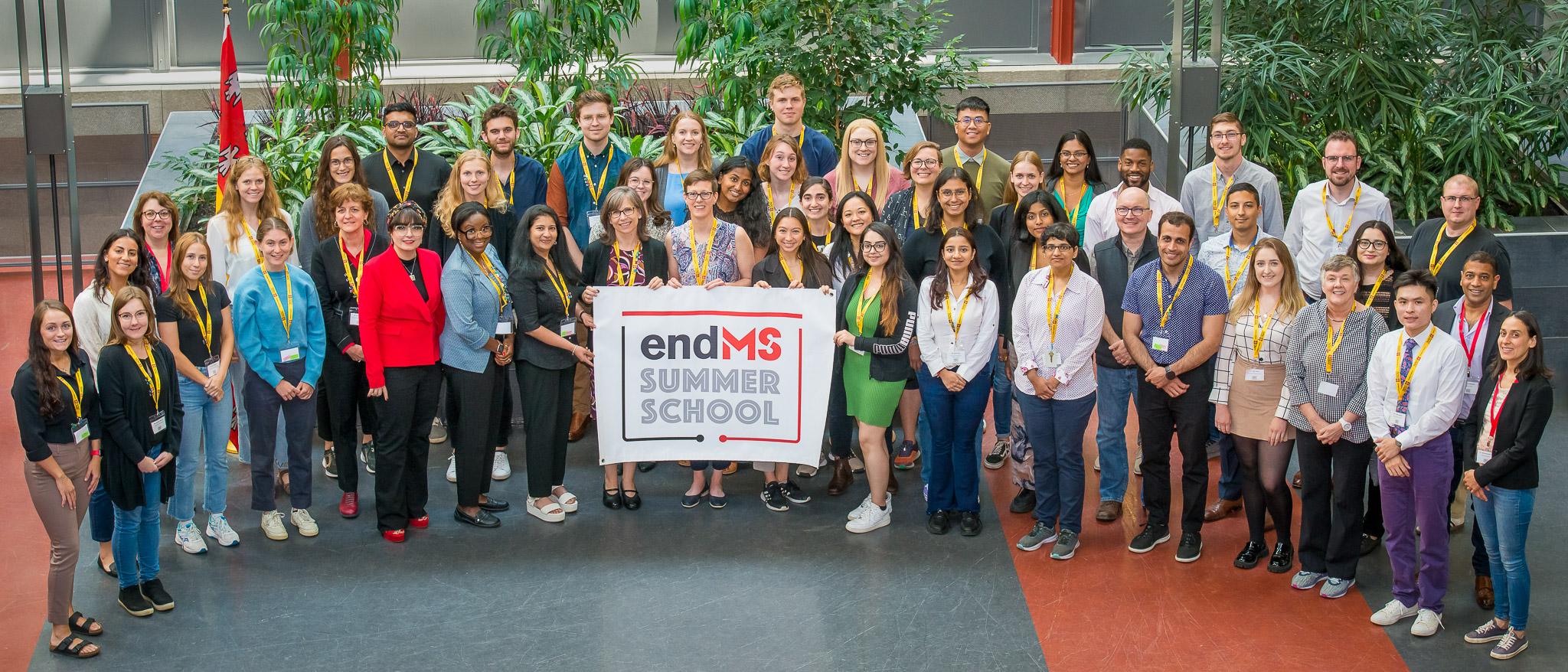 endMs summer school group photo