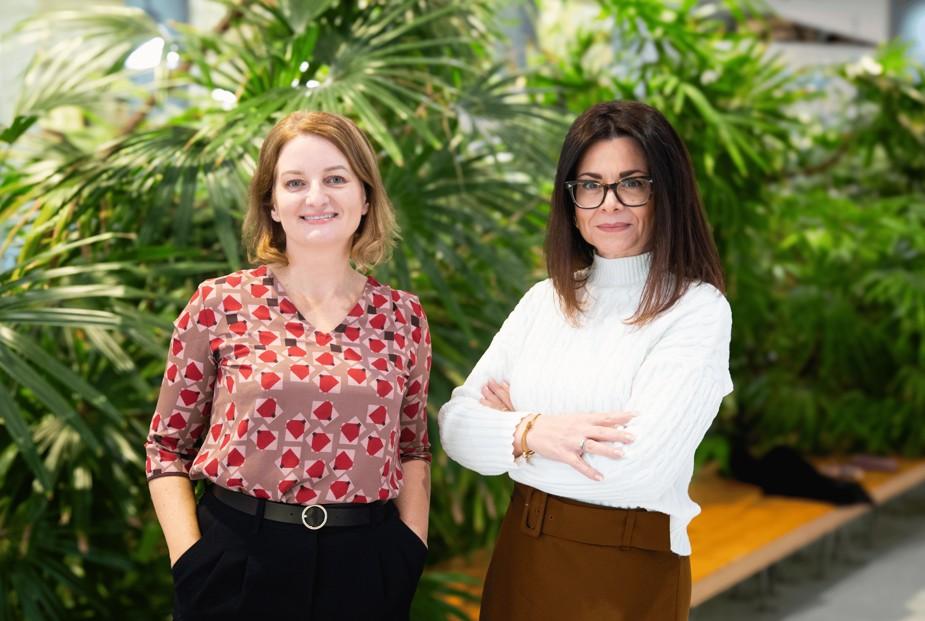 Drs. Jennifer Gommerman and Valeria Ramaglia, co-leads on this study from the University of Toronto