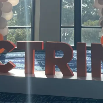 Écriteau apparaissant dans l’un des couloirs du Forum de l’ACTRIMS.